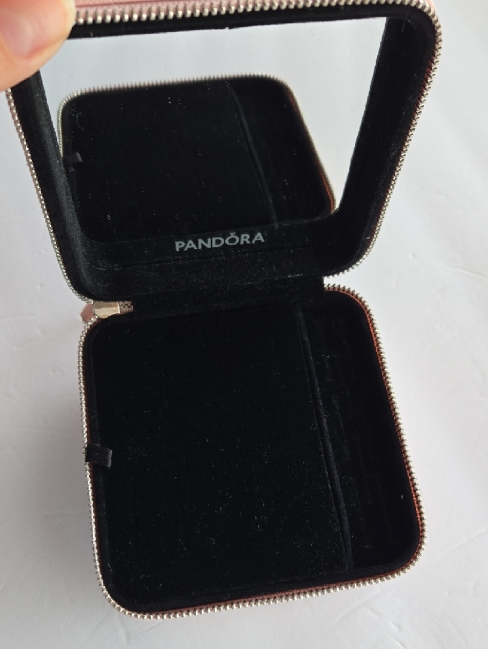 Pandora Blush Pink Travel Jewelry Case - Picture 2 of 6